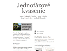 Tablet Screenshot of jednofazovekvasenie.sk